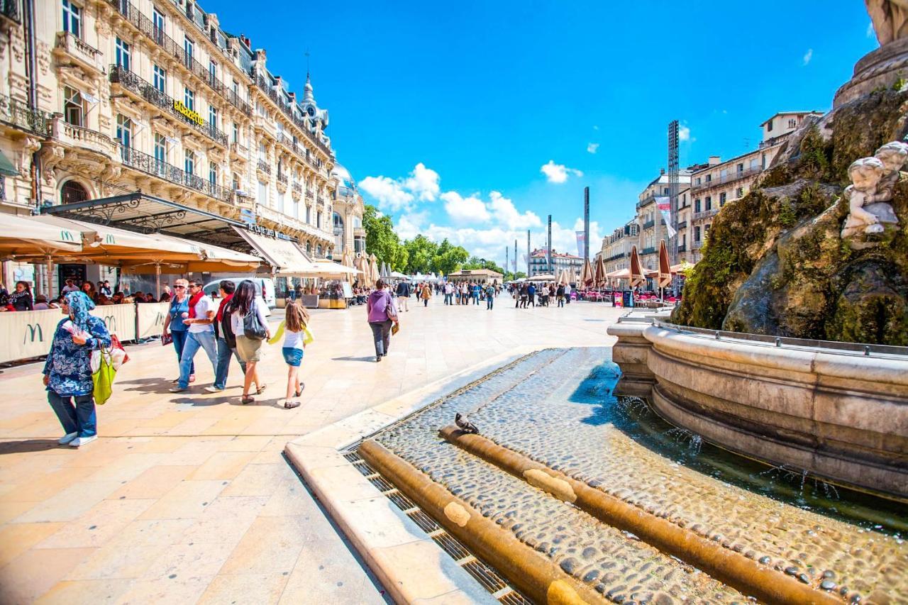 Appartement Montpellier Comedie Gare St Roch Eksteriør billede